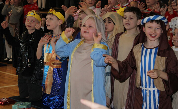 Image of Christmas at Burtonwood Community Primary School