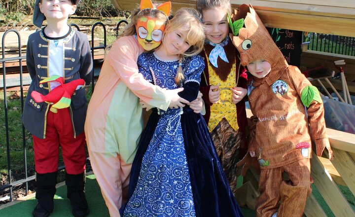 Image of Celebrating World Book Day at Burtonwood Community Primary School