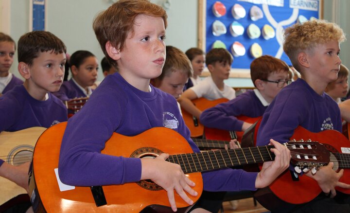 Image of Year 4 Guitar Assembly