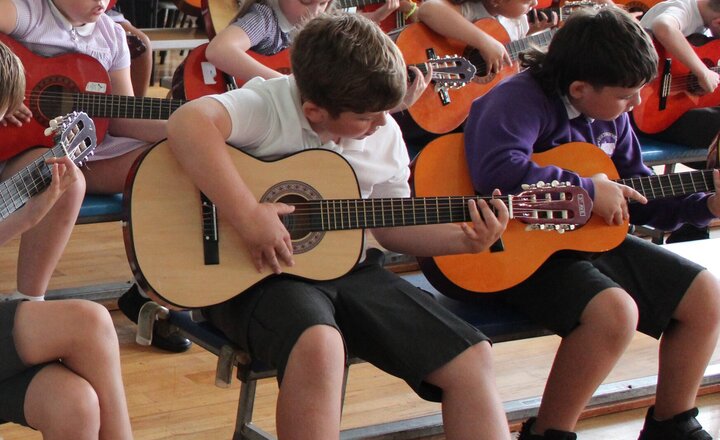 Image of Year 4 Guitar Assembly - July 2025