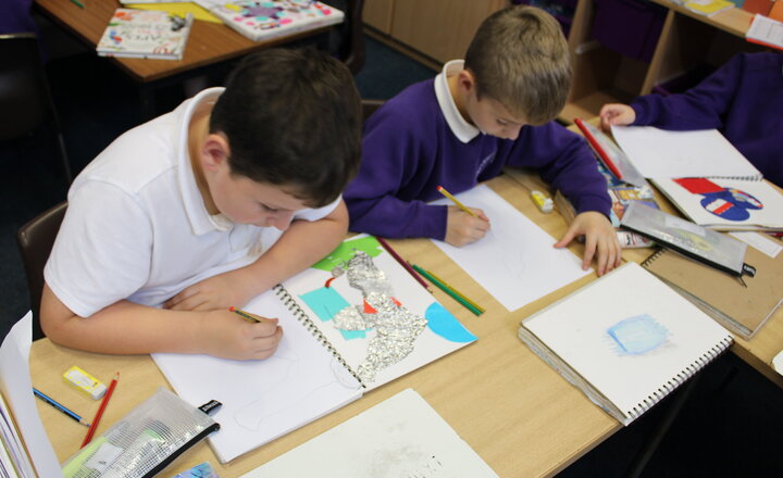 Image of Year 4 Art - Collages