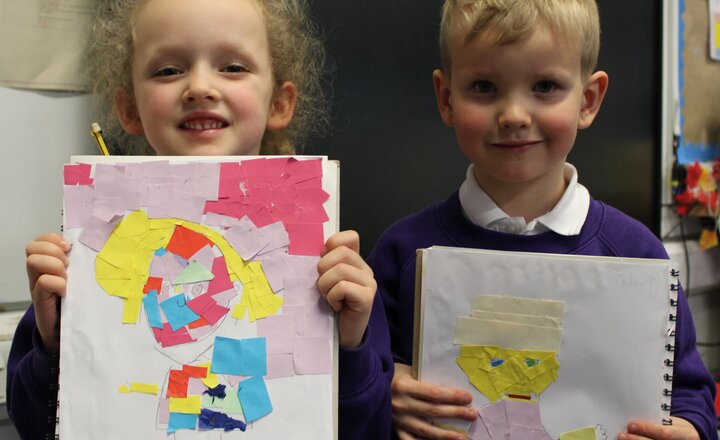 Image of Year 1 Art in the style of Paul Klee
