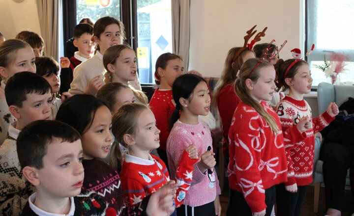 Image of Choir Visit to The Old Vicarage Care Home