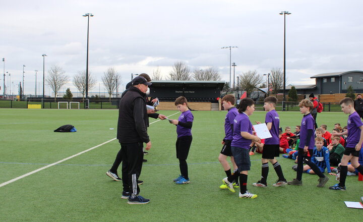 Image of Year 5 Football at Liverpool Academy