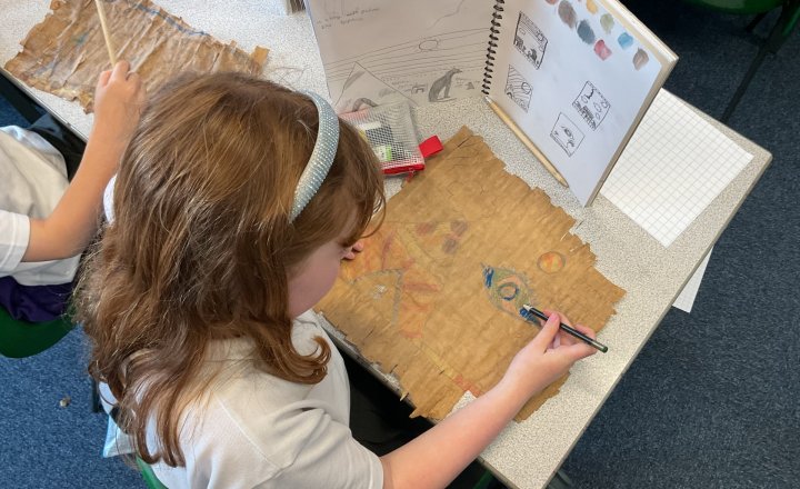 Image of Year 3 Egyptian Art