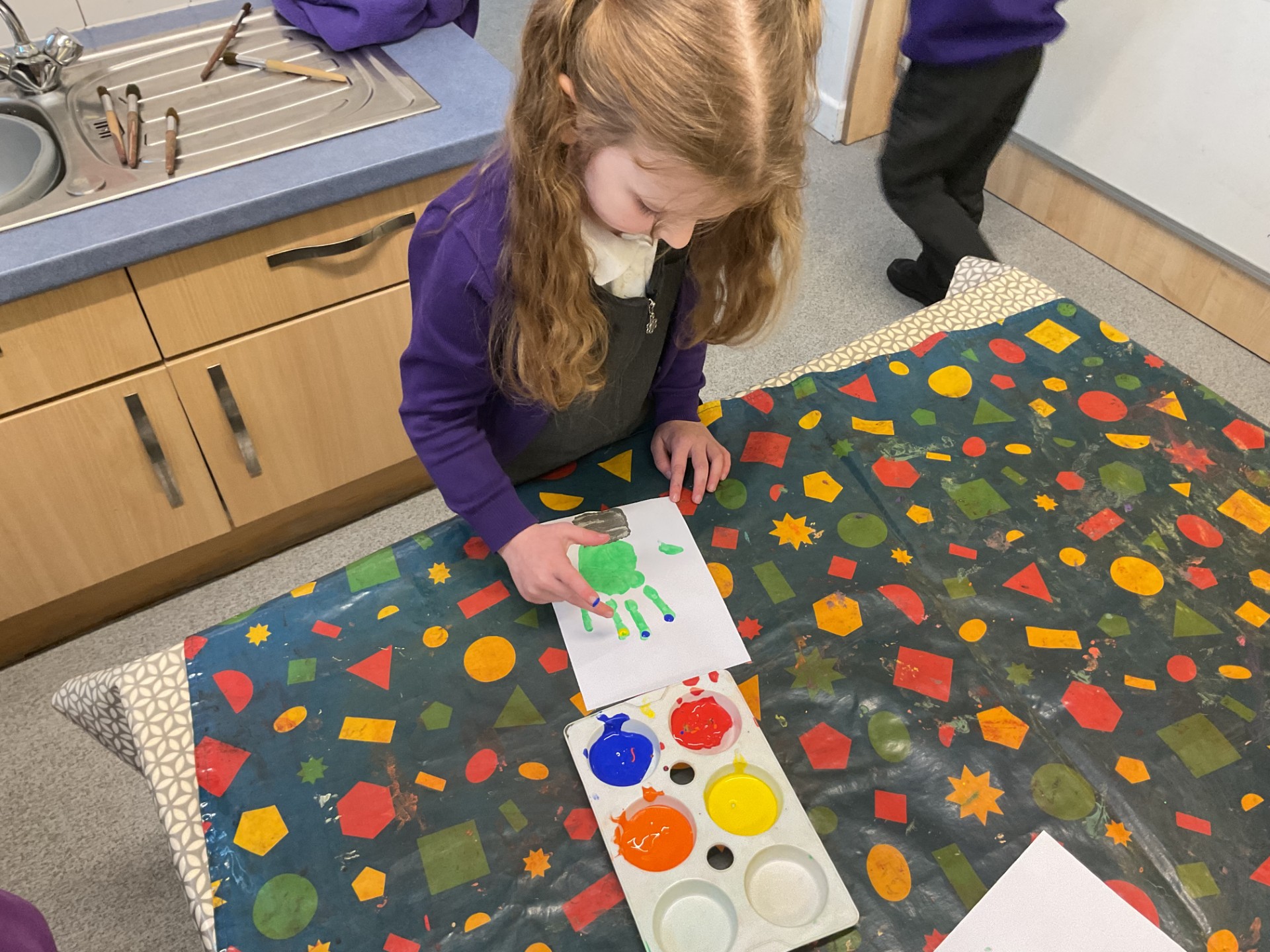 Image of Reception Christmas Art