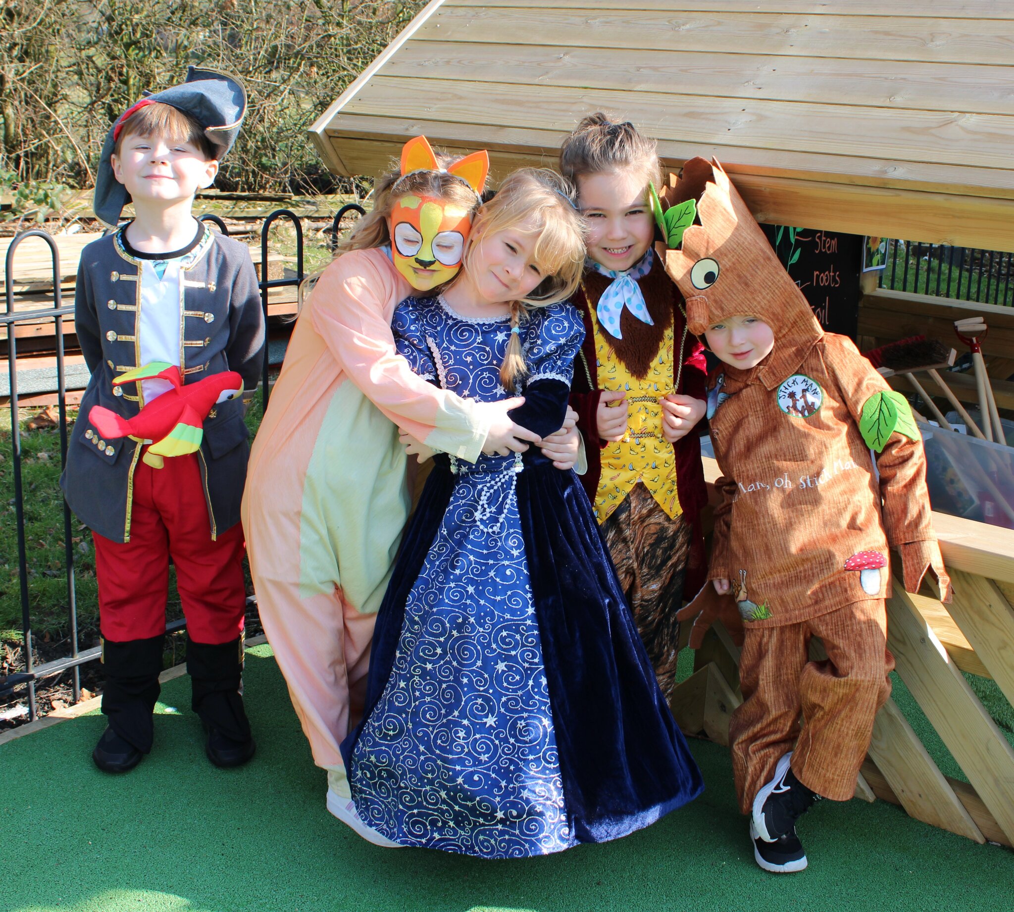 Image of Celebrating World Book Day at Burtonwood Community Primary School