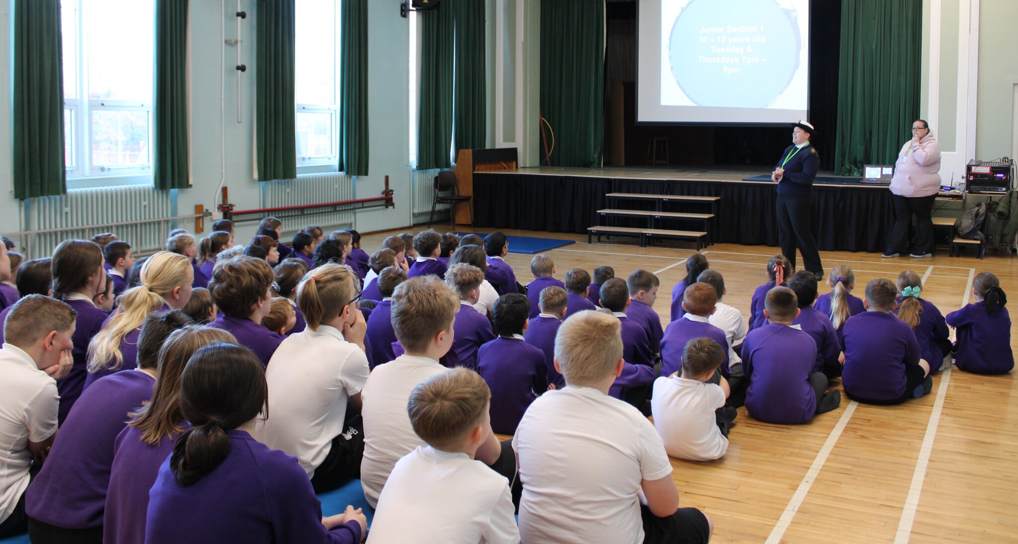 Image of Newton-le-Willows Sea Cadets Assembly