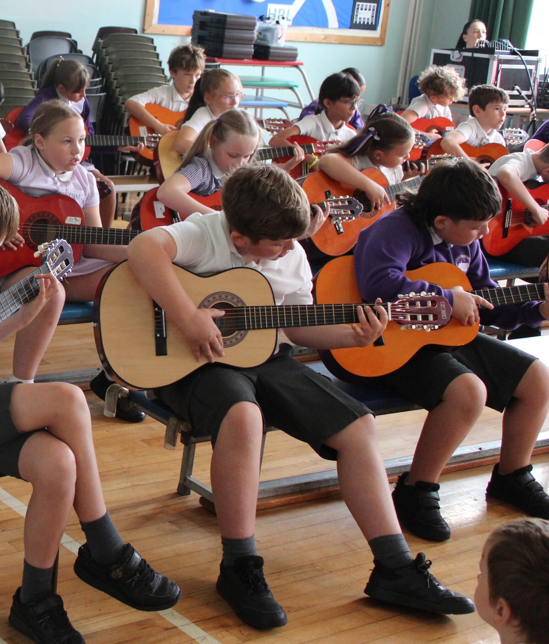 Image of Year 4 Guitar Assembly - July 2025