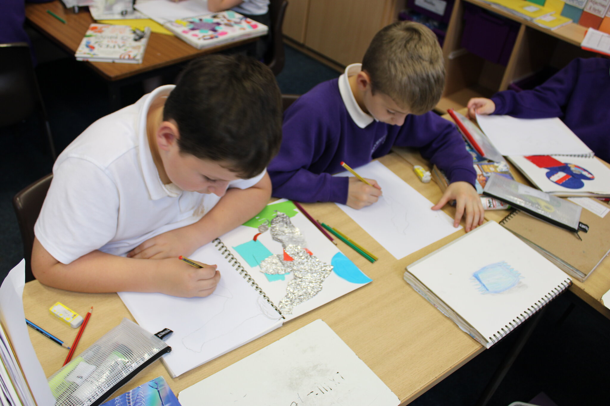 Image of Year 4 Art - Collages