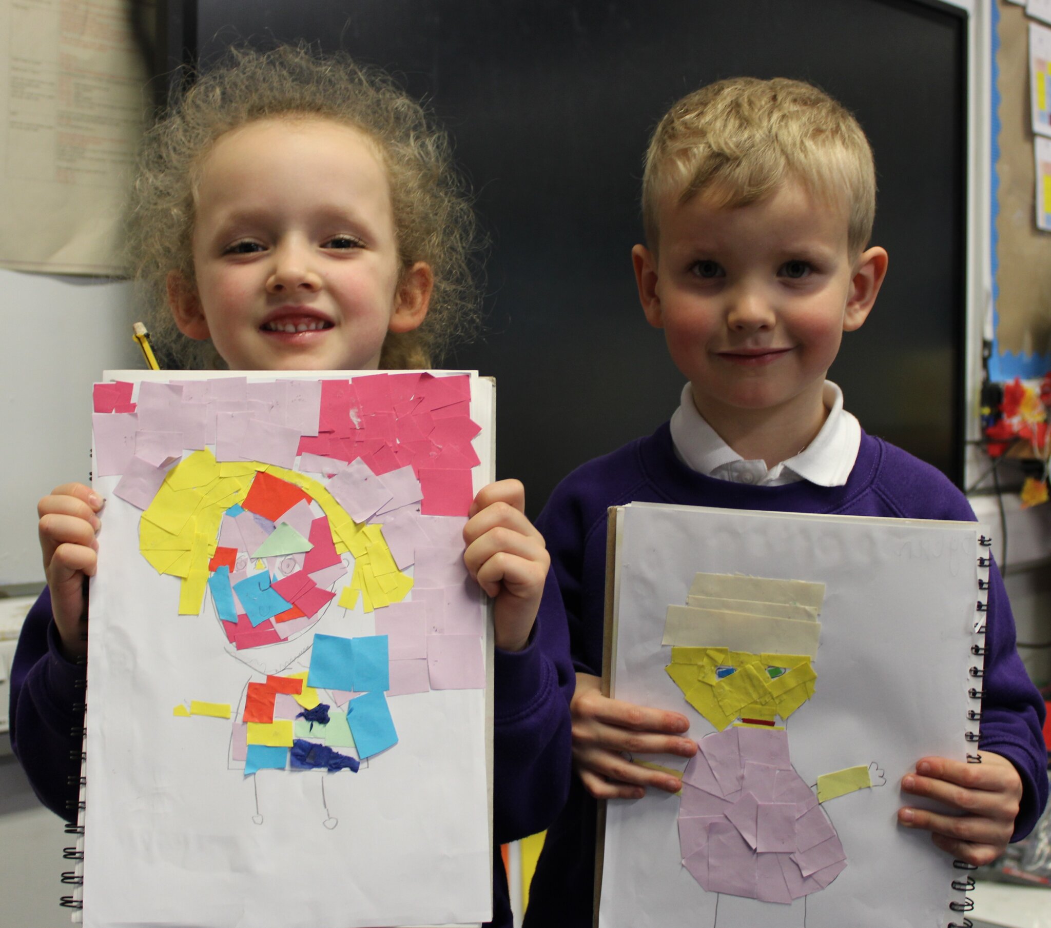 Image of Year 1 Art in the style of Paul Klee