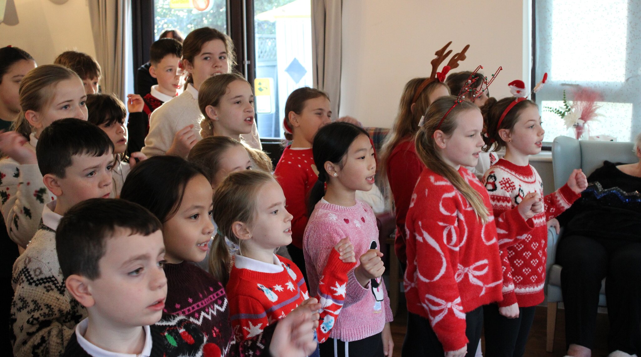 Image of Choir Visit to The Old Vicarage Care Home