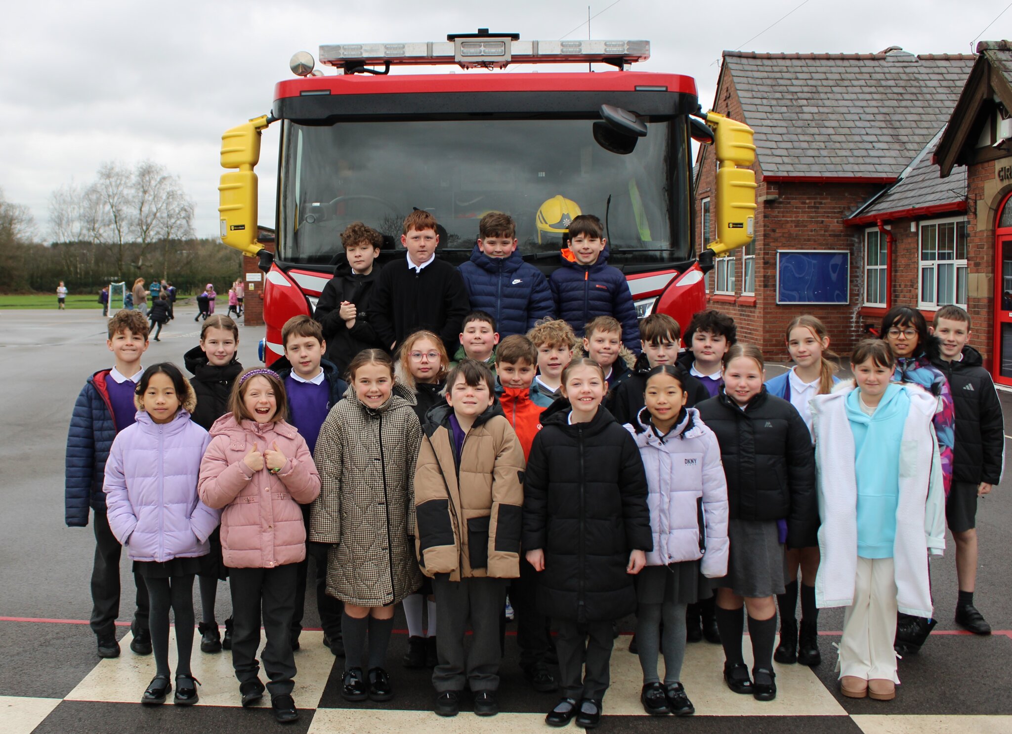 Image of Cheshire Fire Brigade Visit Year 5 2026