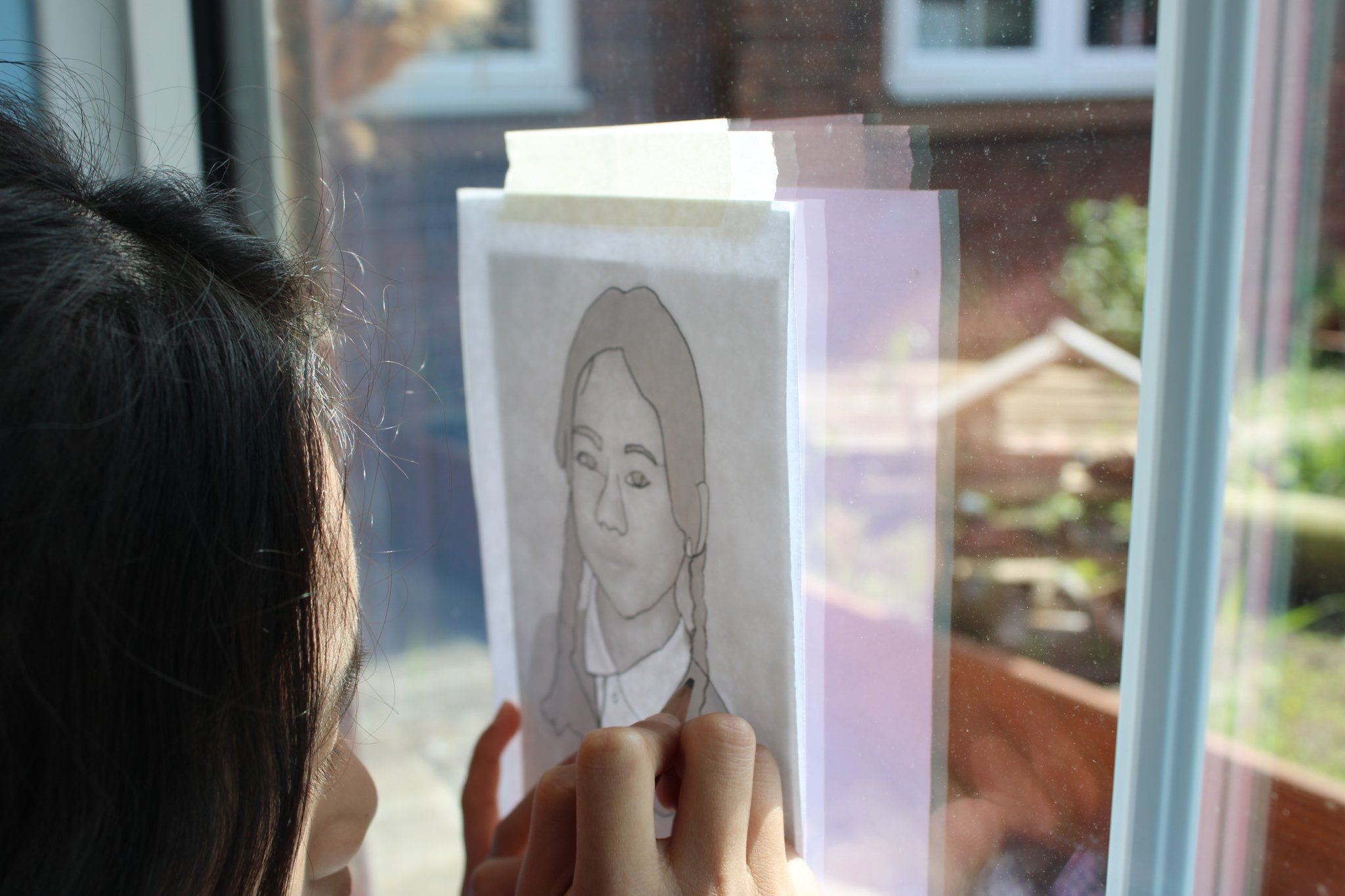 Image of Year 5 Art - Expressive Portraits 2026