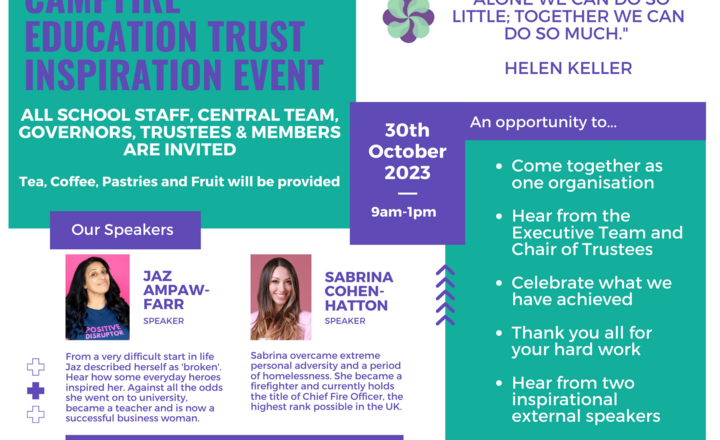 Image of CAMPFIRE EDUCATION TRUST INSPIRATION EVENT