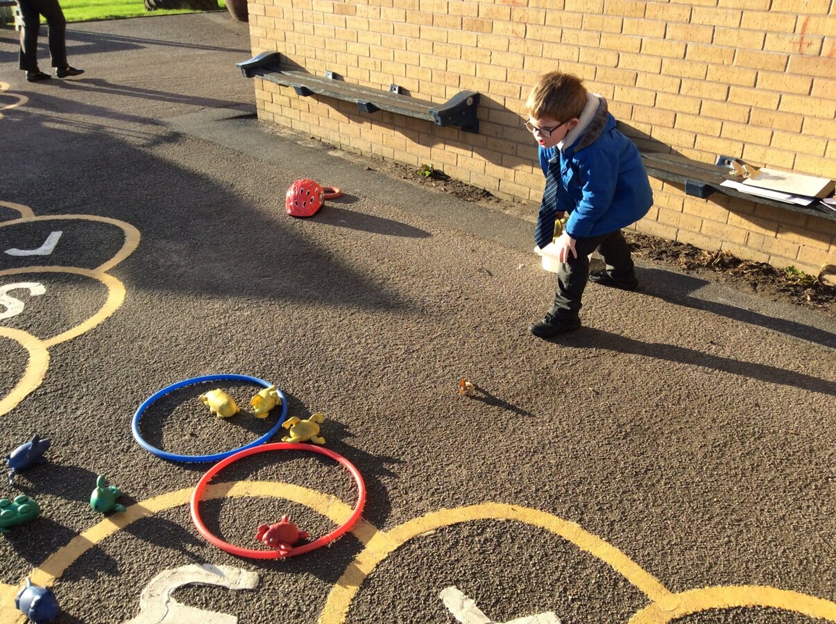 Throwing Outside | Carleton Green Community Primary School