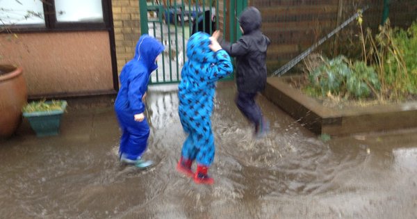 Puddle fun | Carleton Green Community Primary School