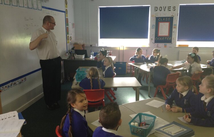 Image of *Doves' Writing Workshop with the Wonderful Author: Dan Worsley.