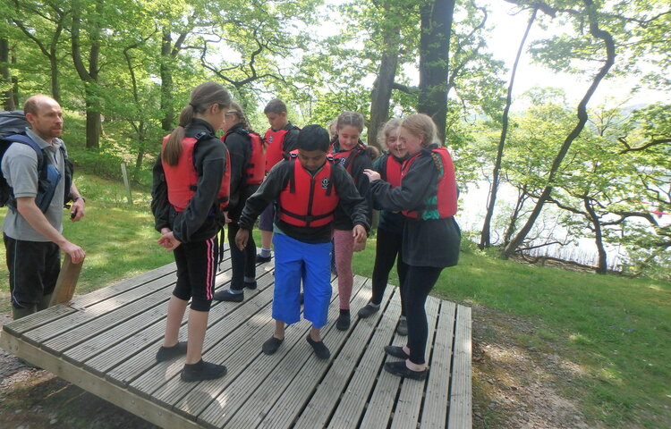 Image of Brown Pike Group @ Waterpark, Coniston, May 2018