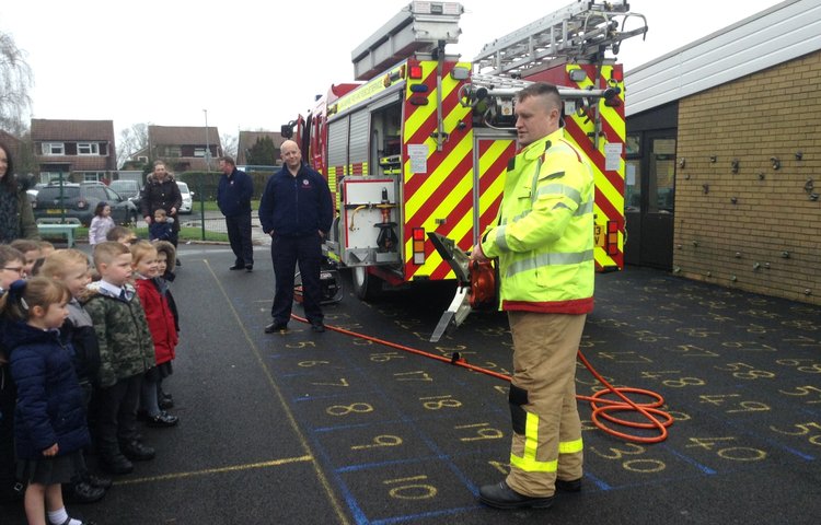 Image of Fire Engine Visit