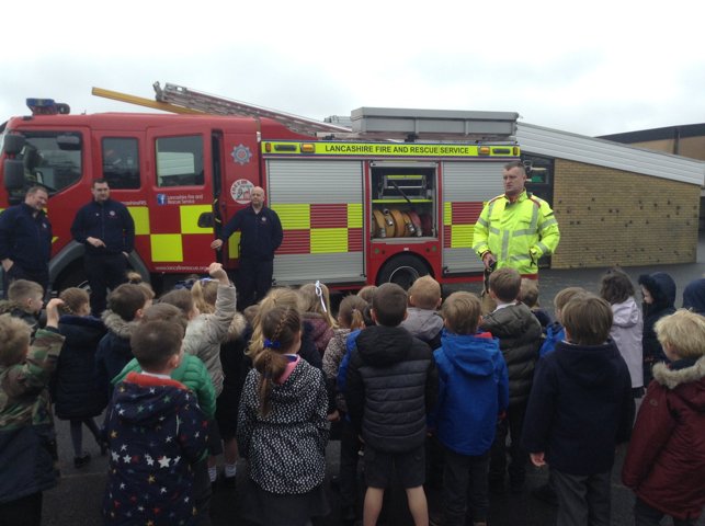 Image of Fire Engine Visit