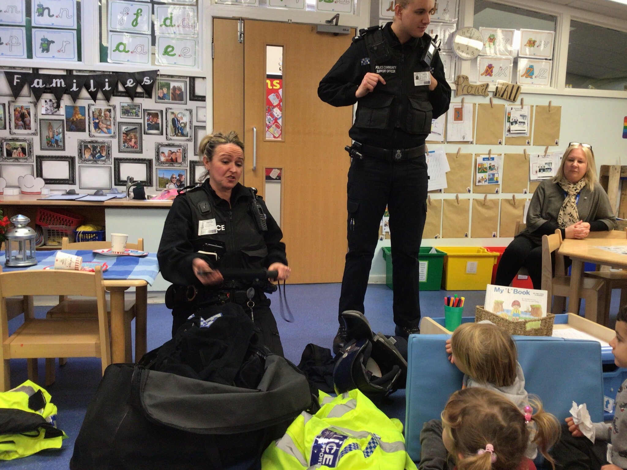 Image of Visit from PC Louisa Dan PC Scott