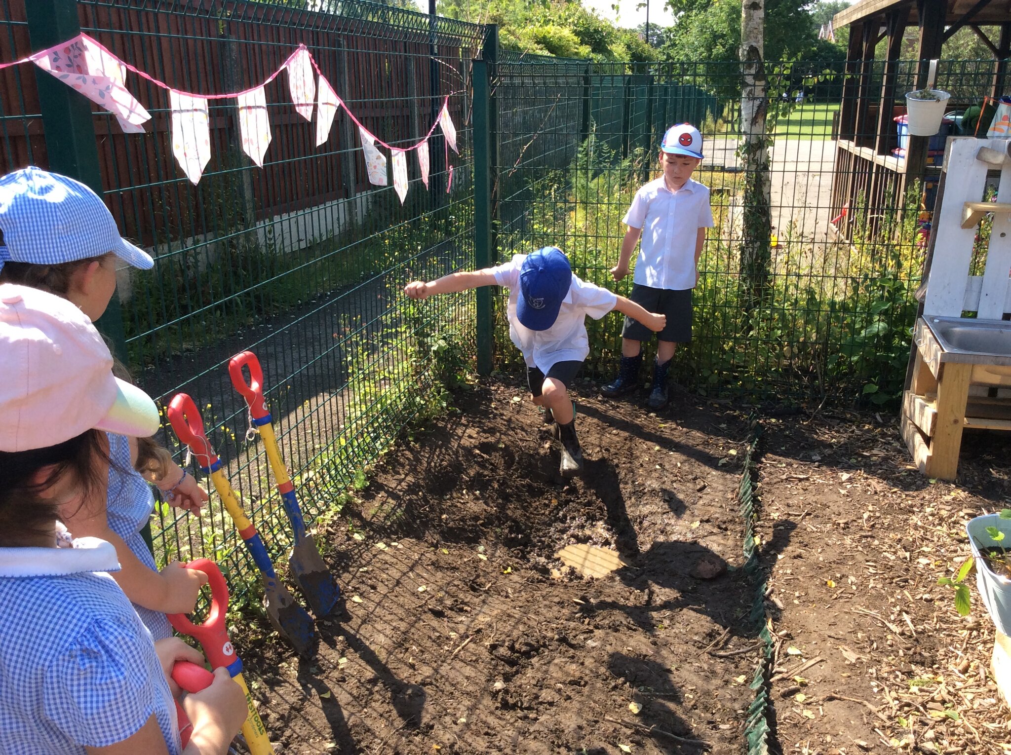 Image of Digging and jumping fun!