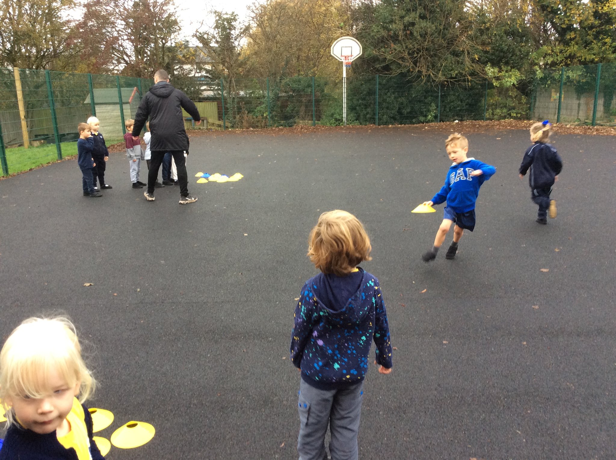 Image of PE with Fleetwood Town