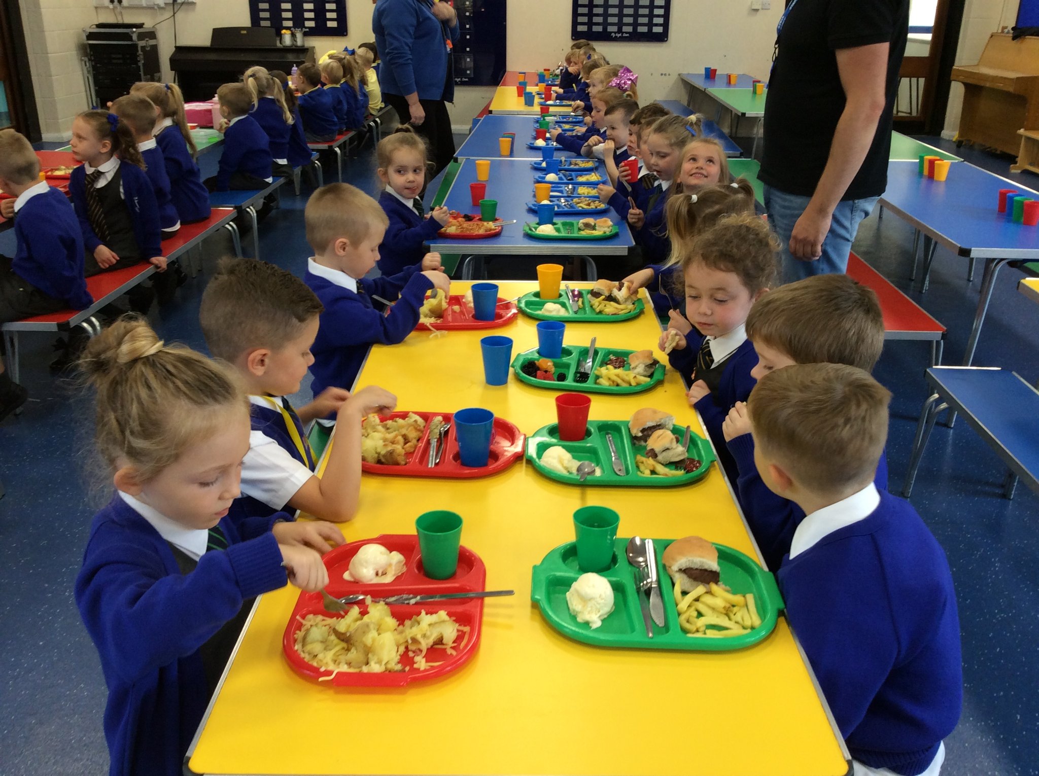 Image of Our First School Lunch