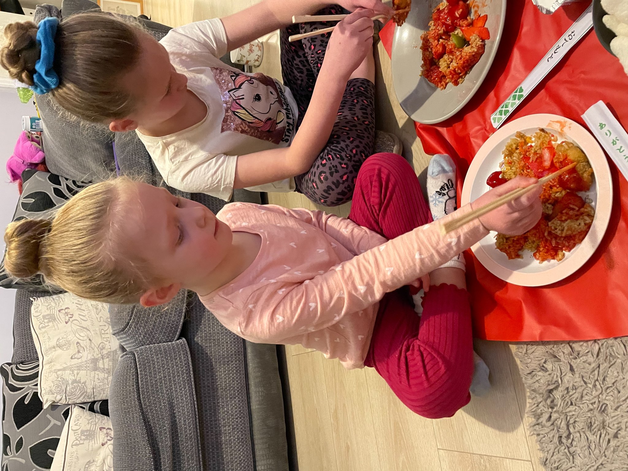 Image of Little Chicks Celebrating Chinese New Year