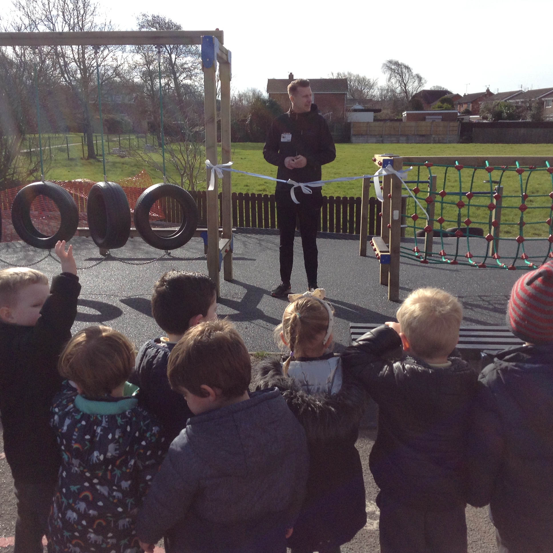 Image of Opening of the new playground.