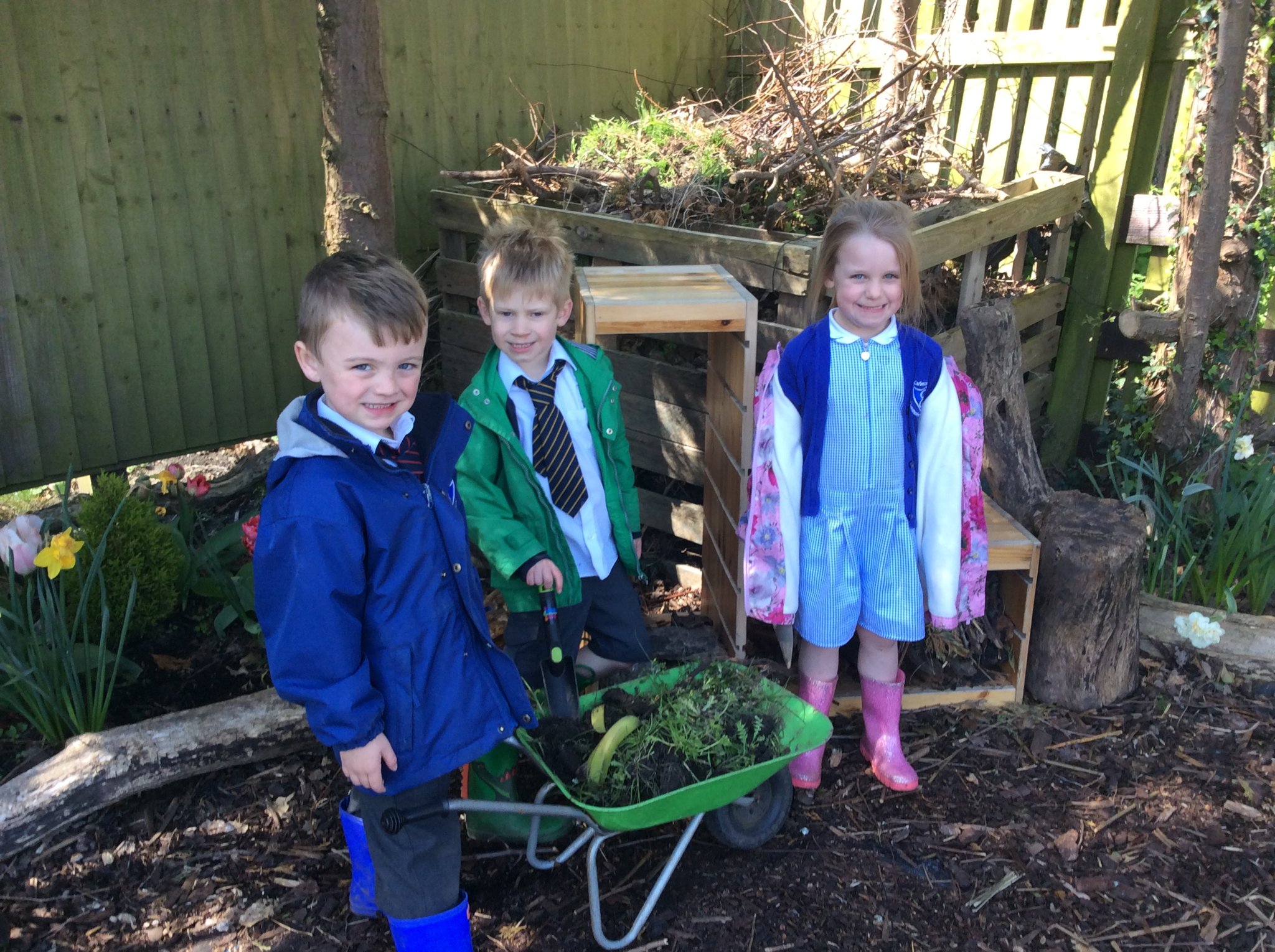 Image of Weeding the garden