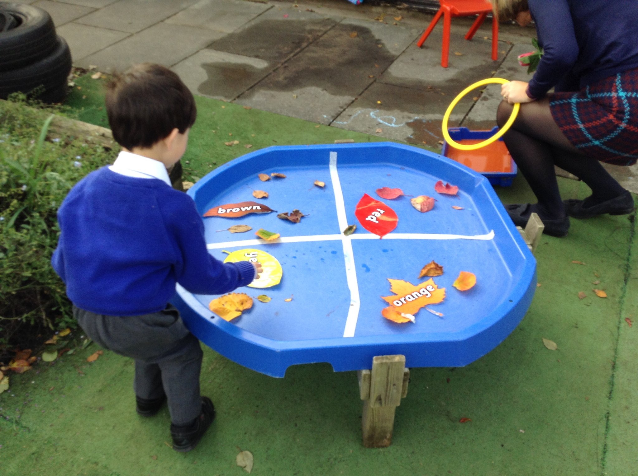 Image of Collecting  Autumn Treasures