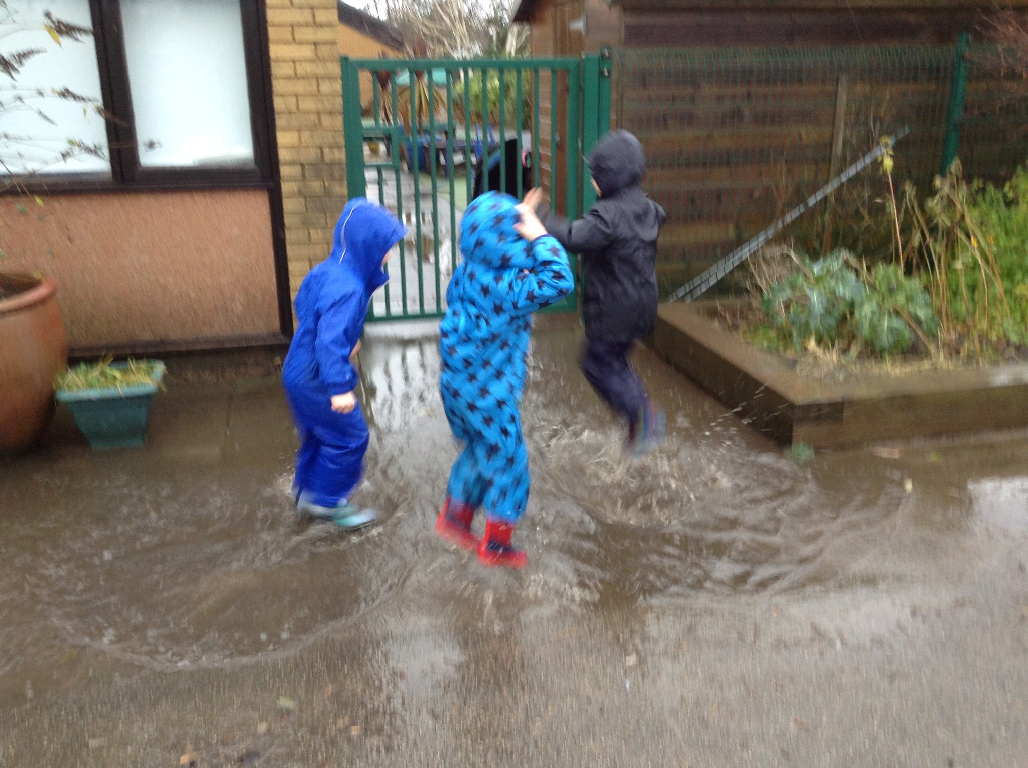 Image of Puddle fun