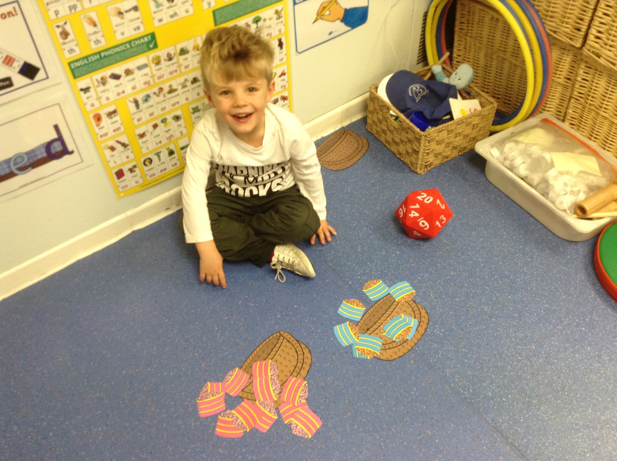 Image of Counting cakes for granny