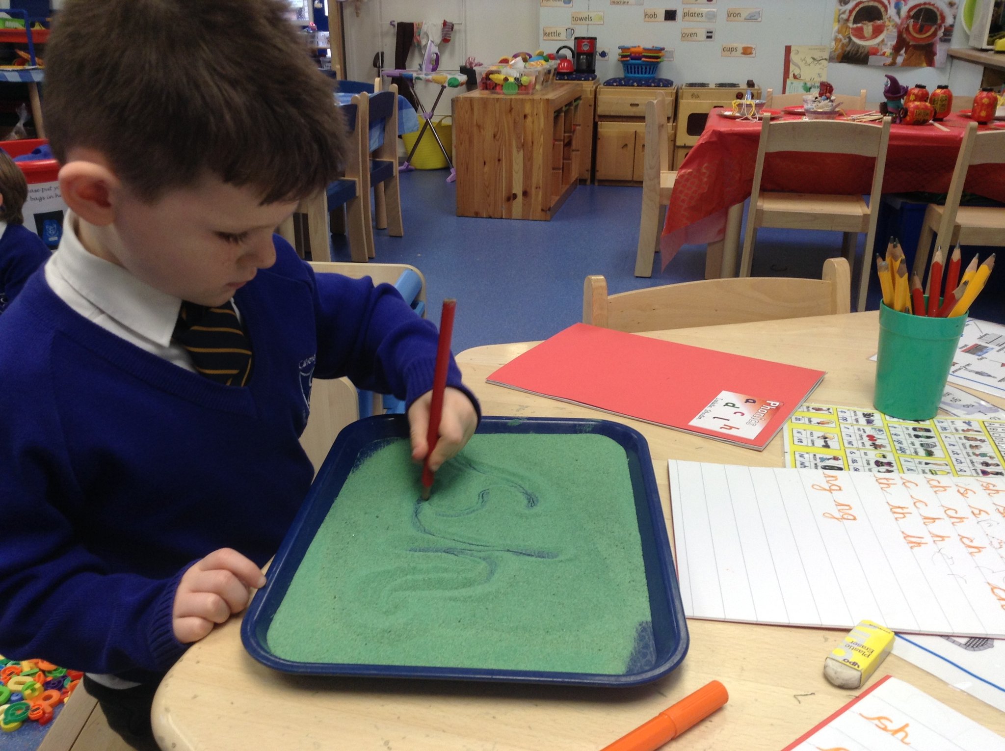 Image of Writing in the sand