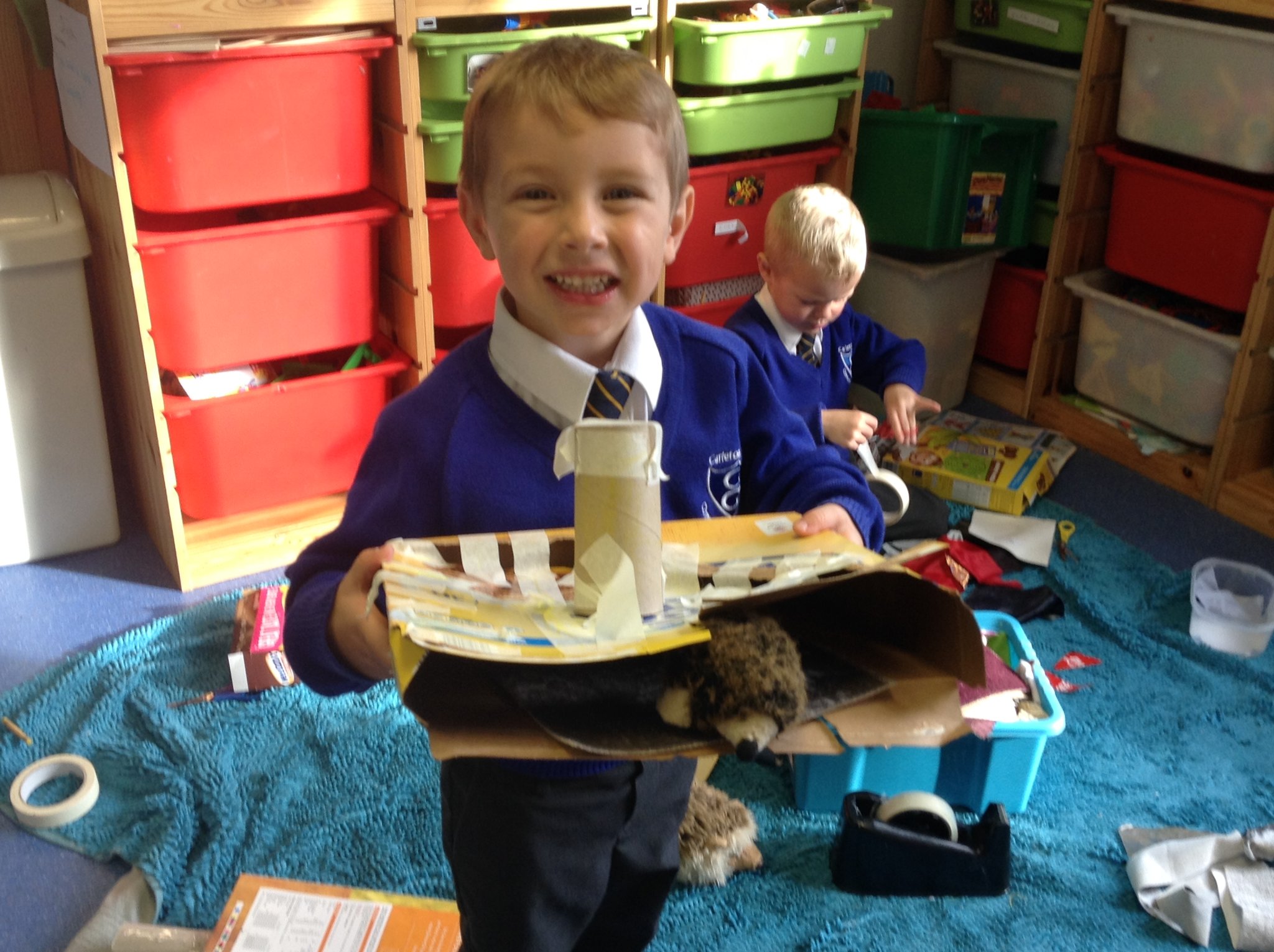 Image of Making a home for a hedgehog