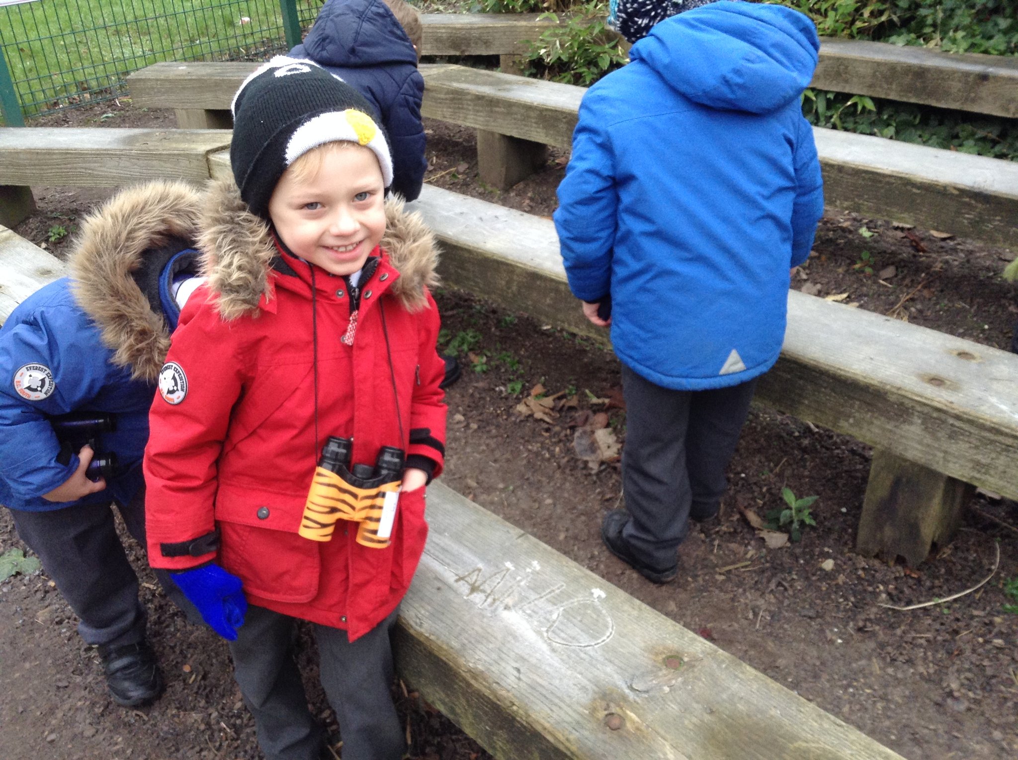 Image of Mark making in the frost!