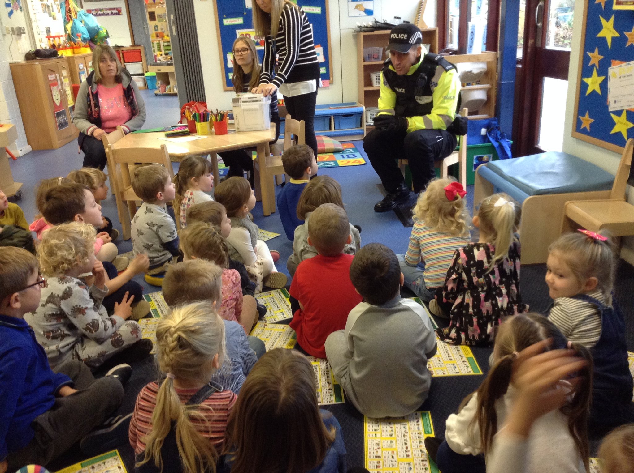 Image of A visit from a police officer 