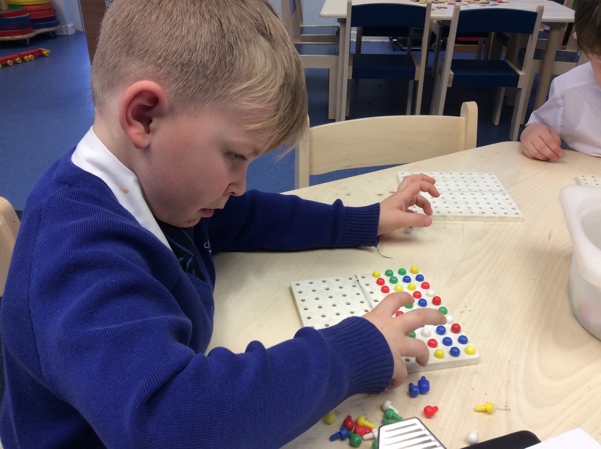 Image of Funky Fingers with peg boards