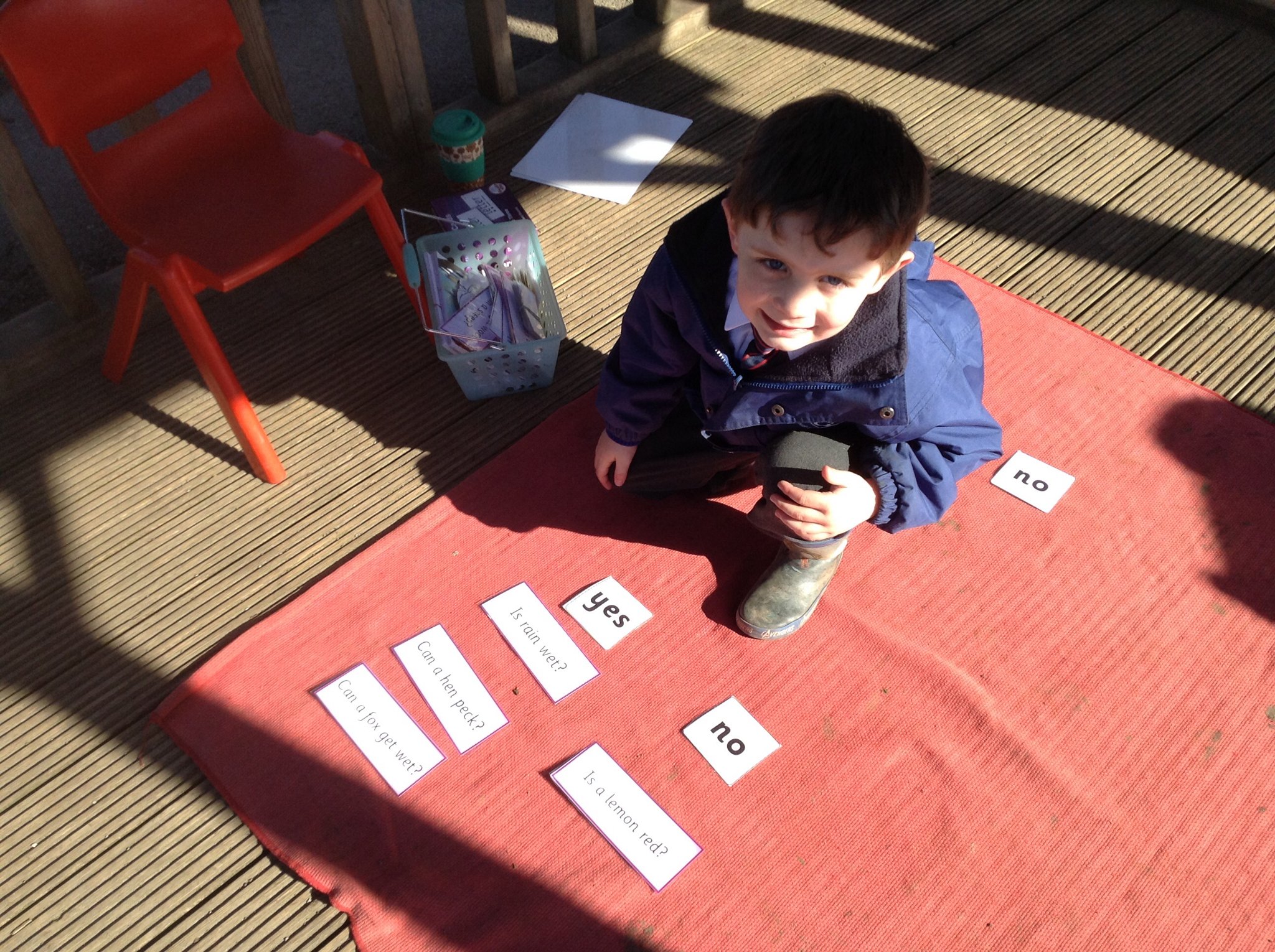 Image of Reading in the sunshine!