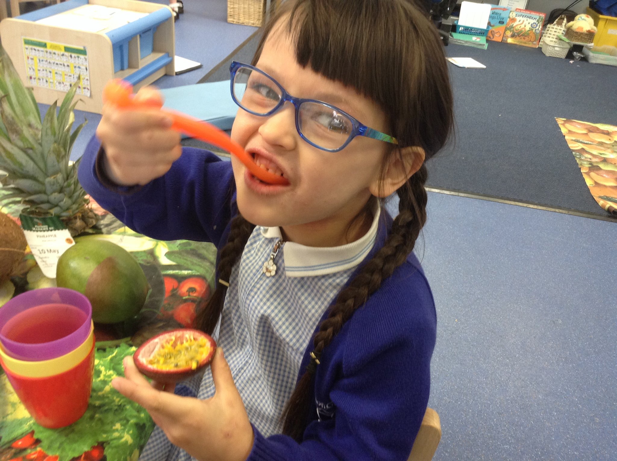 Image of Tasting Tropical Fruits