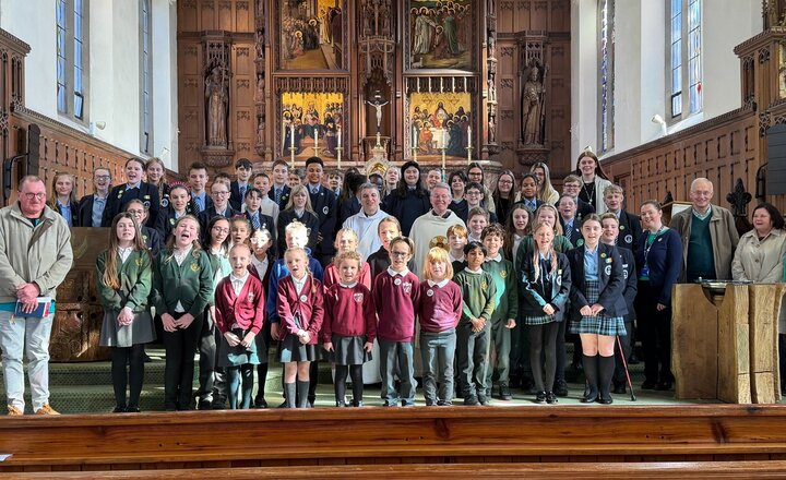 Trust schools coming together to celebrate St Patrick's day