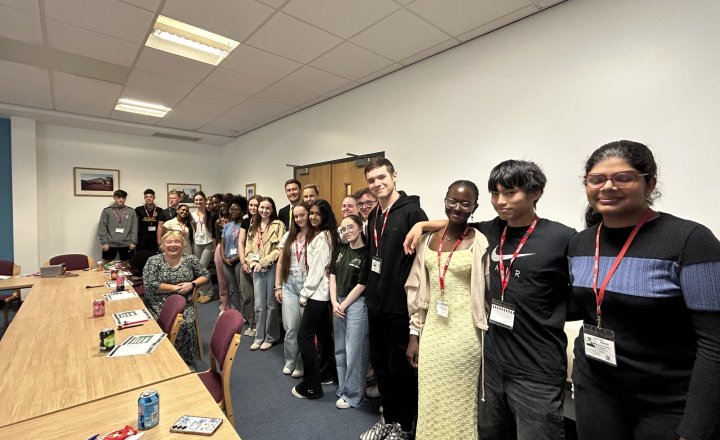 Carmel College Year 11 pupils begin their 6 for 6 programme to support new Carmel students