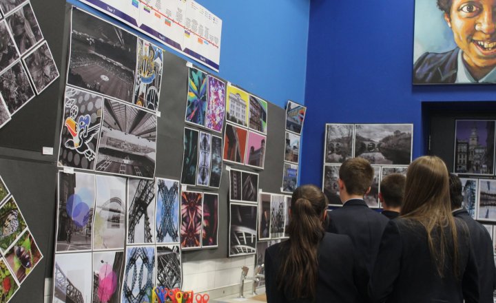 Image of Art from the Heart at Carmel College Exhibition