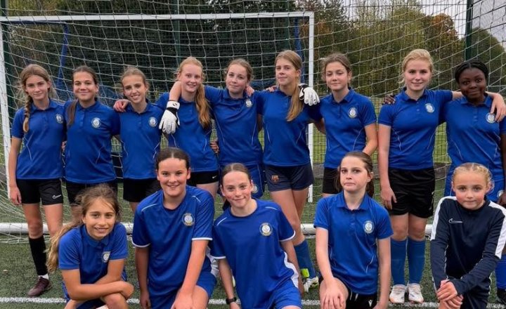 The amazing Carmel U13 Girls' Football Team