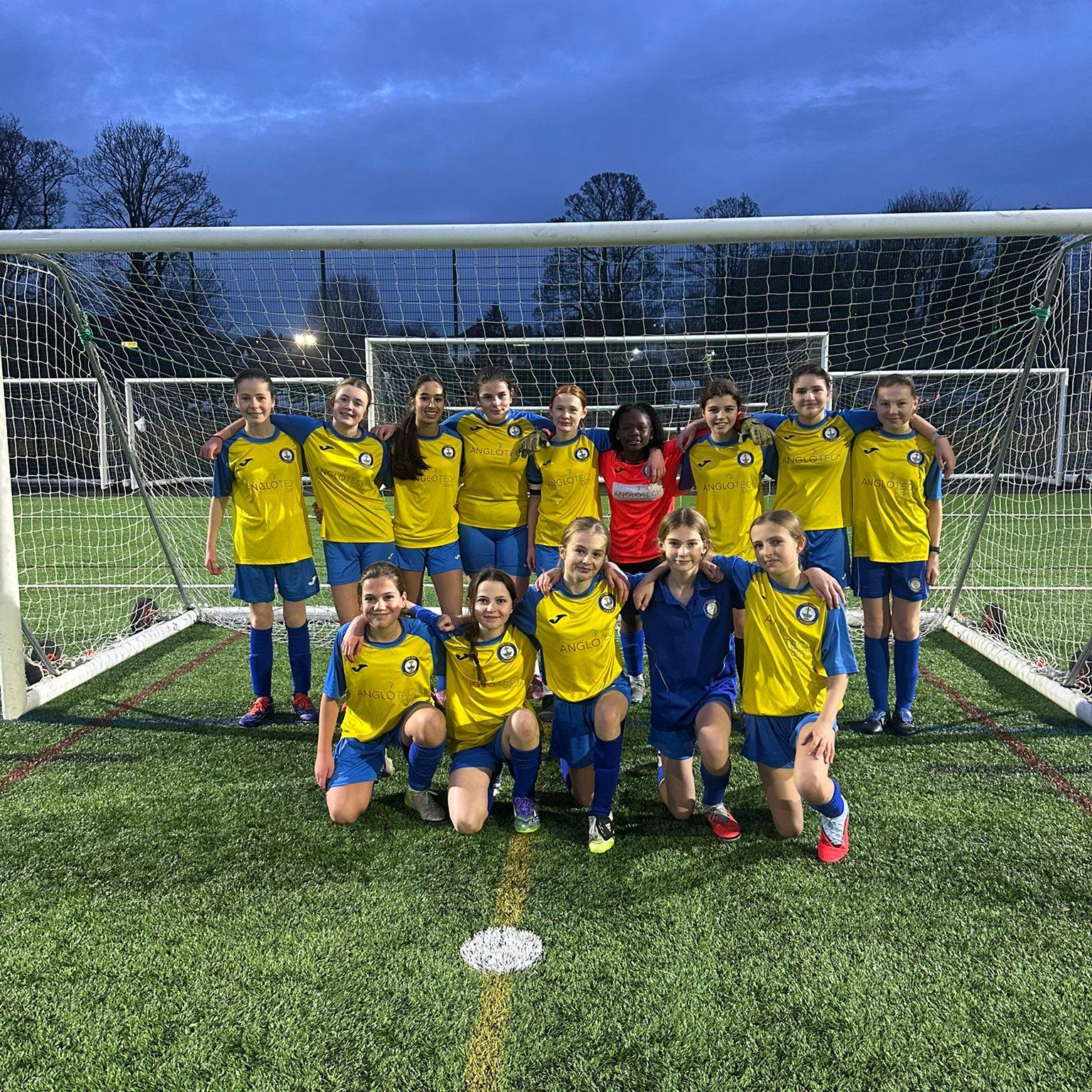 Team Carmel girls victory in English Schools Football Association Cup