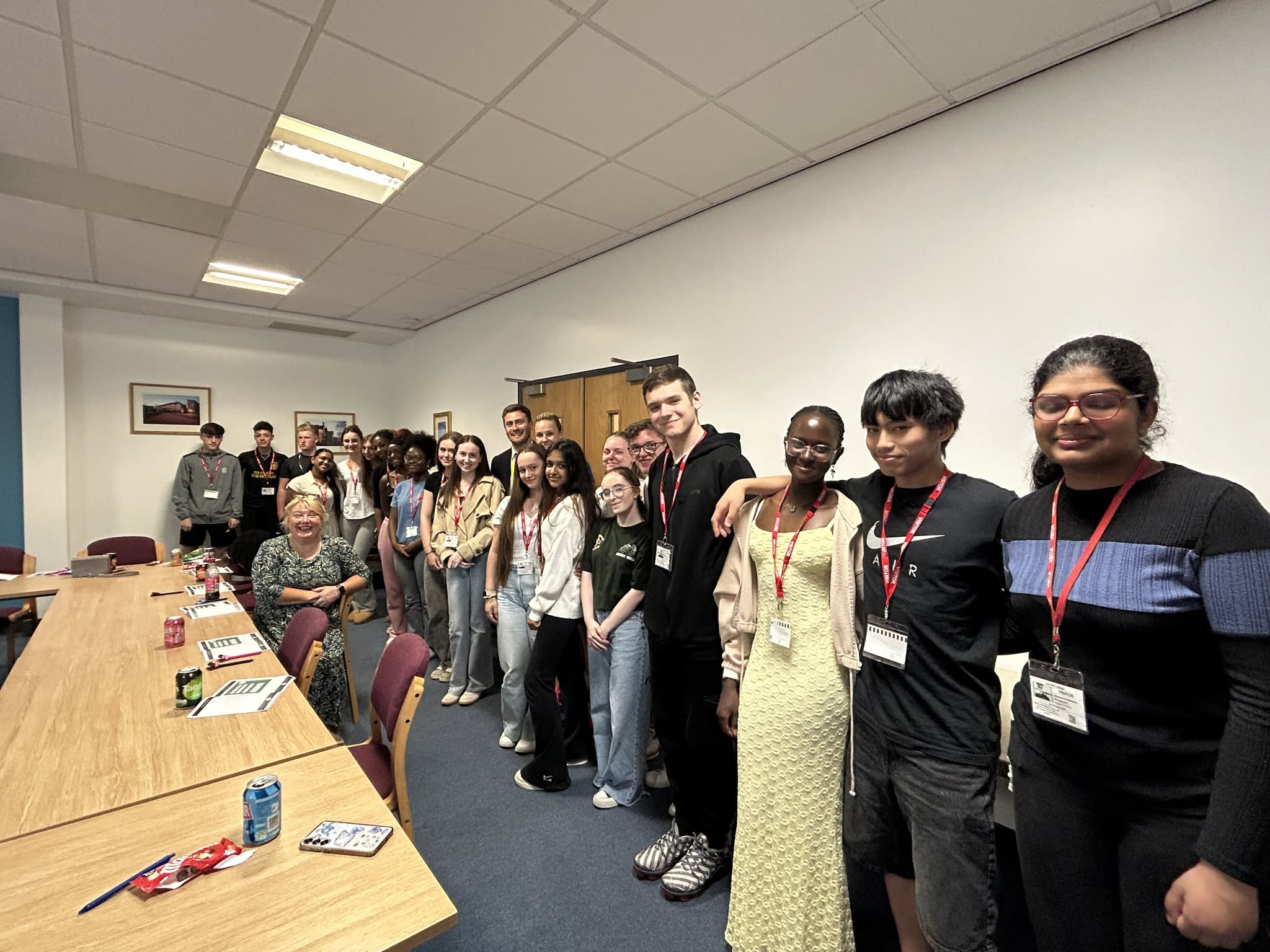 Carmel College Year 11 pupils begin their 6 for 6 programme to support new Carmel students