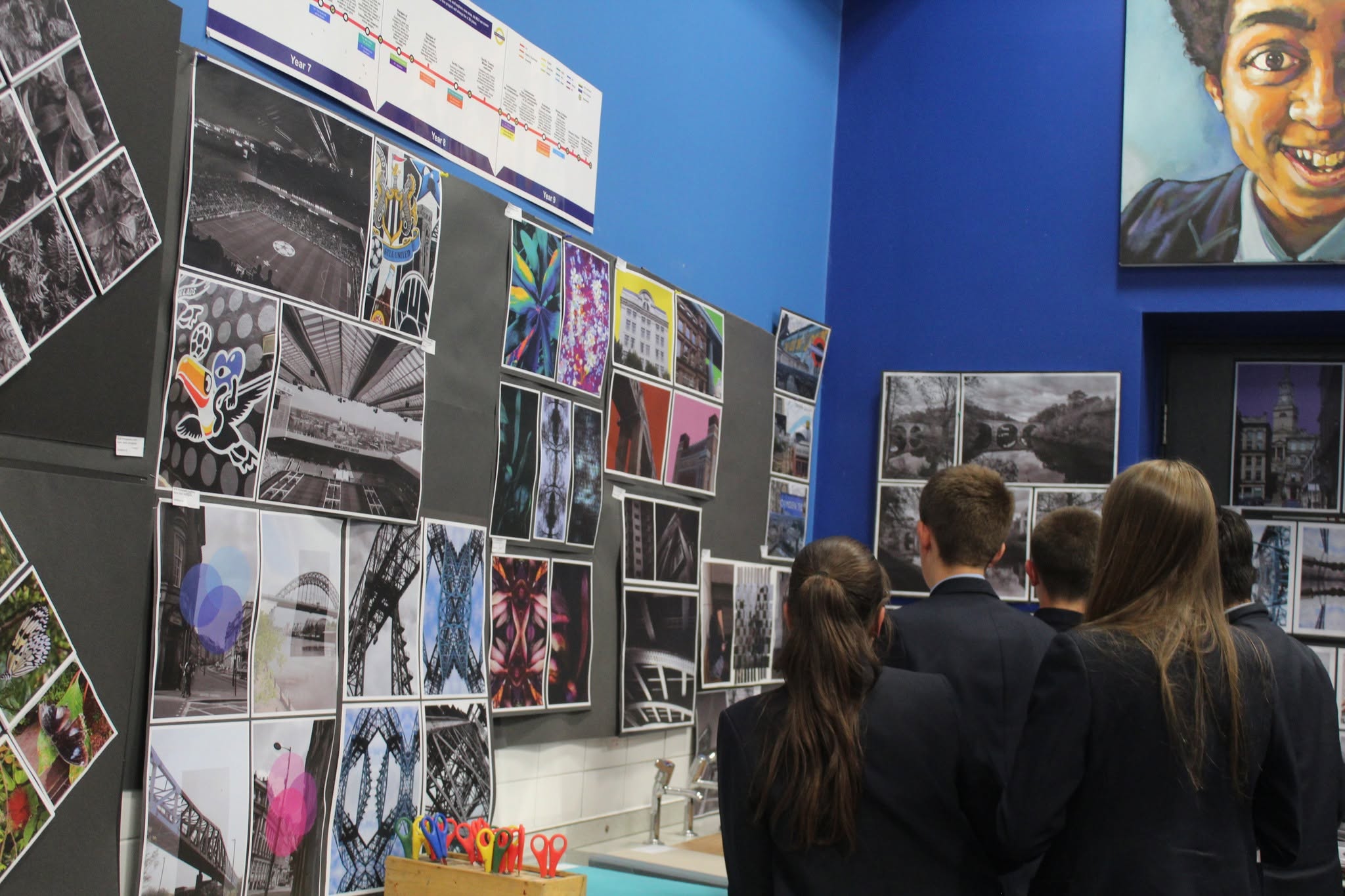 Image of Art from the Heart at Carmel College Exhibition