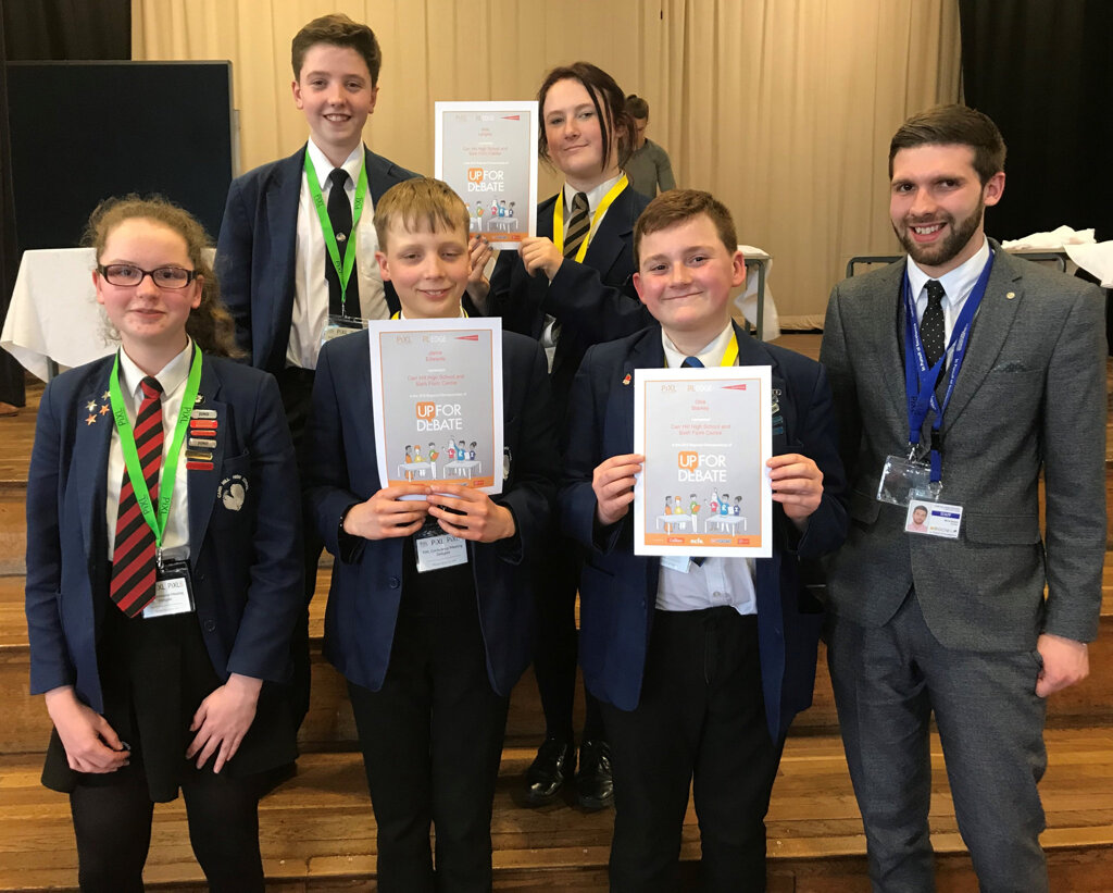 Students ‘Up for Debate’ in National Competition | Carr Hill High School